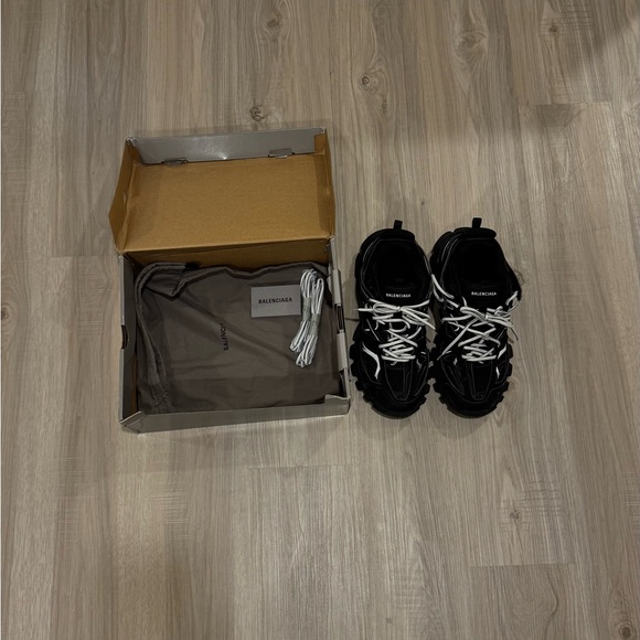 Balenciaga Black Track Sneakers